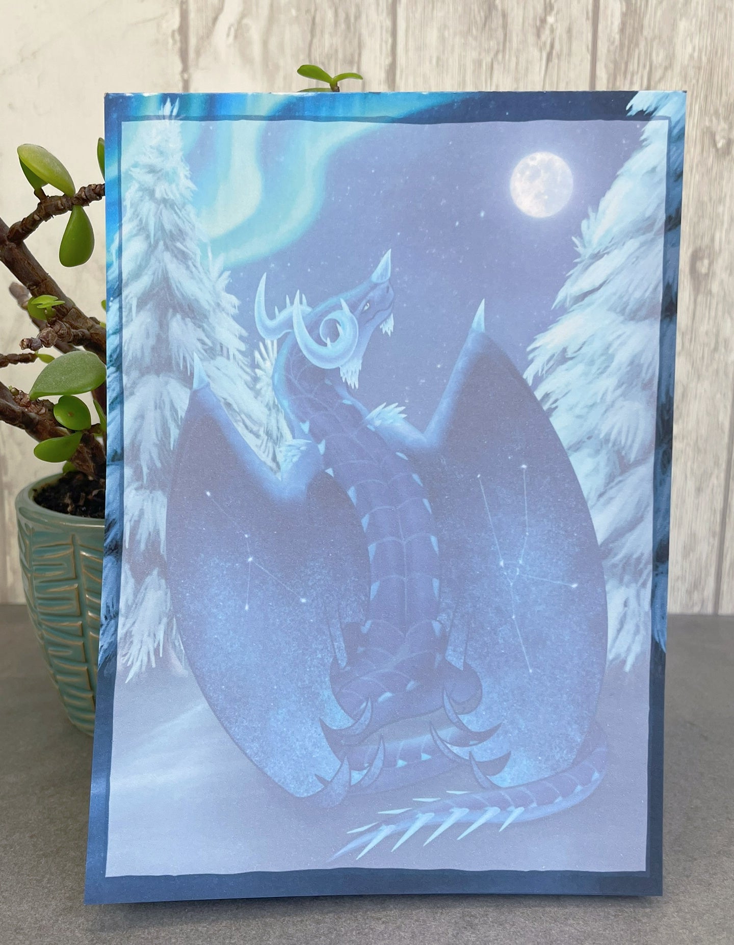 Azurite Mineral Dragon - Notepads