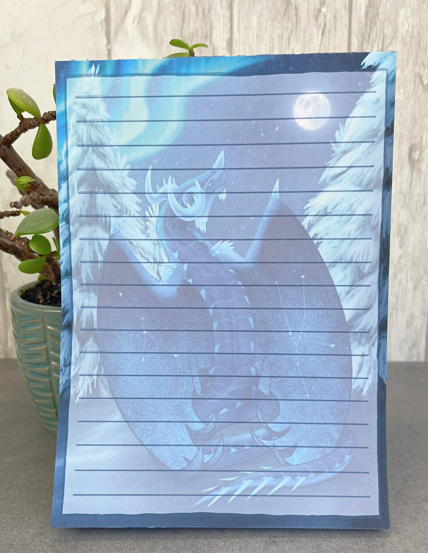 Azurite Mineral Dragon - Notepads