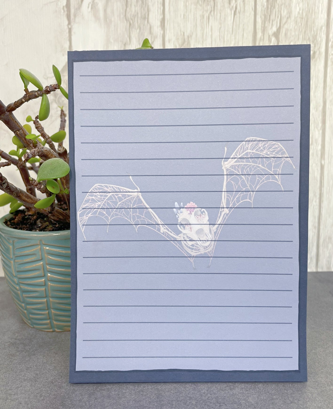 Fungal Bat Skeleton - 5 x 7 Notepads