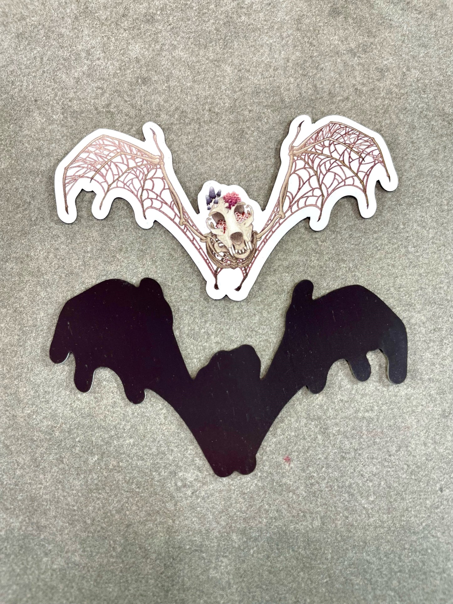 Fungal Bat Skeleton Magnet