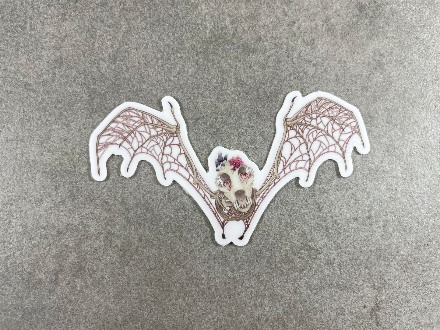 Fungal Bat Skeleton Sticker