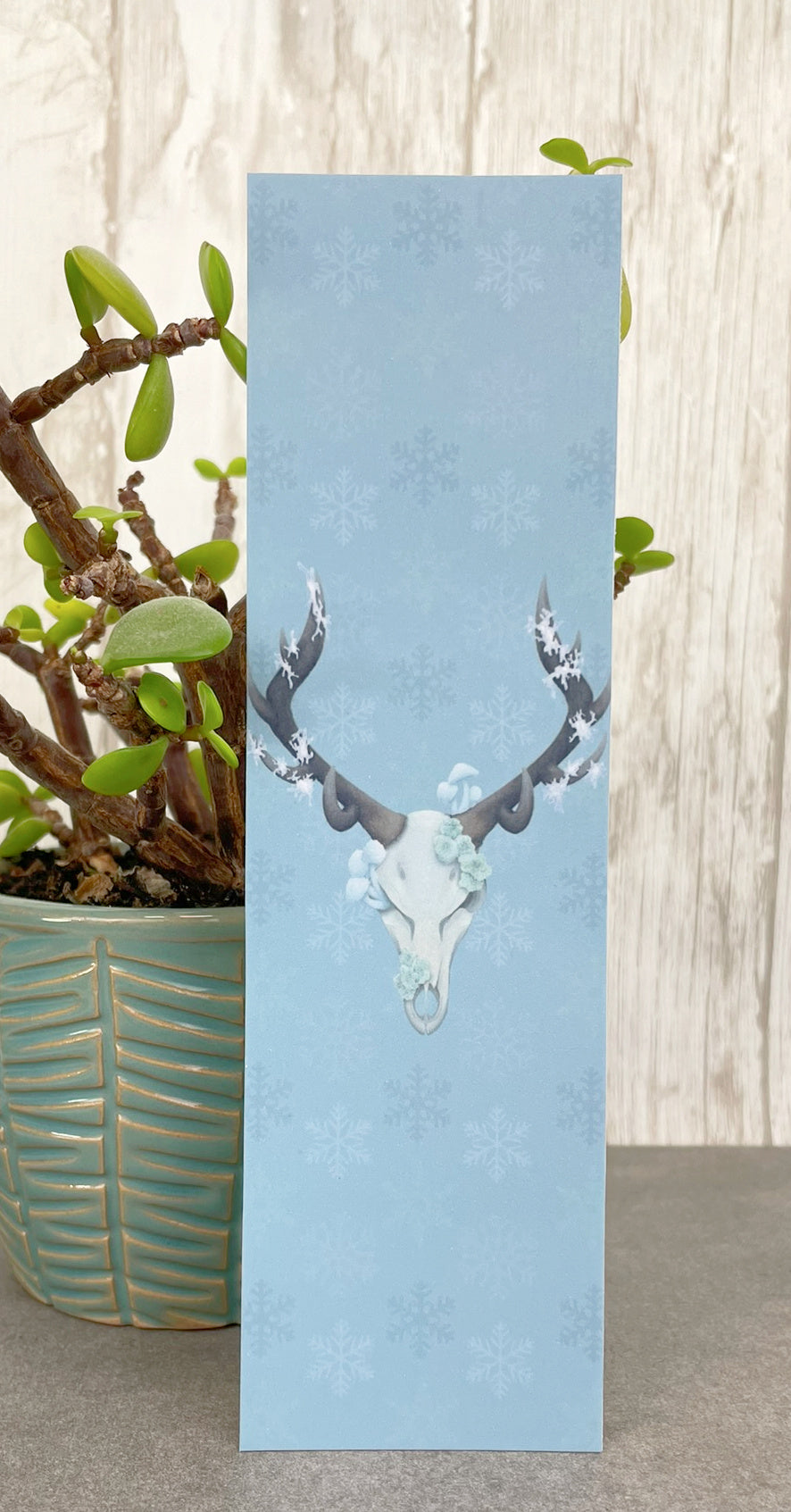 Fungal Elk Skull - Bookmarks