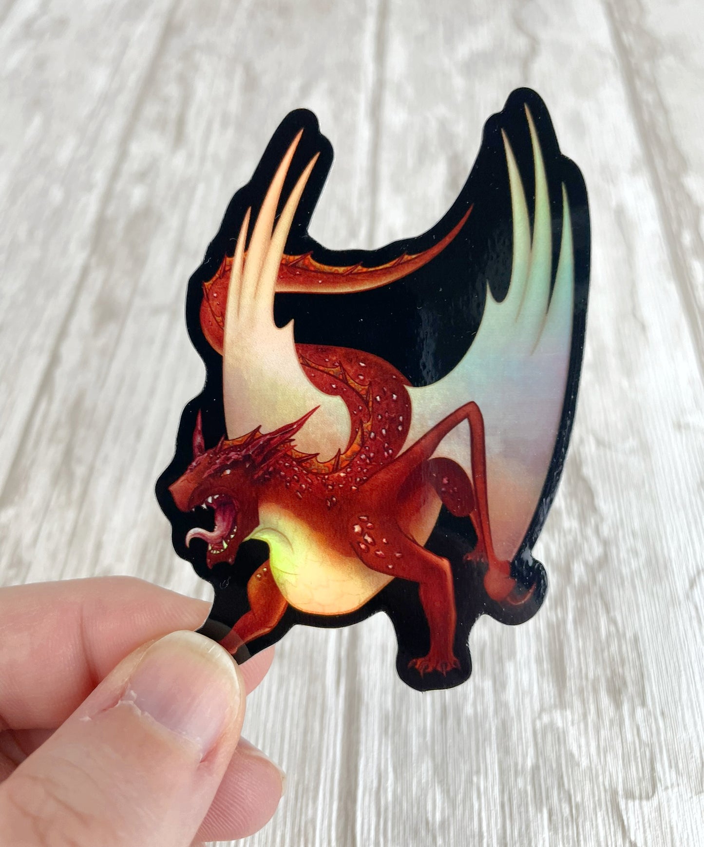 Dragon's Lair Subscription - Cinnabar Mineral Dragon - Tier 3  - Art Horde