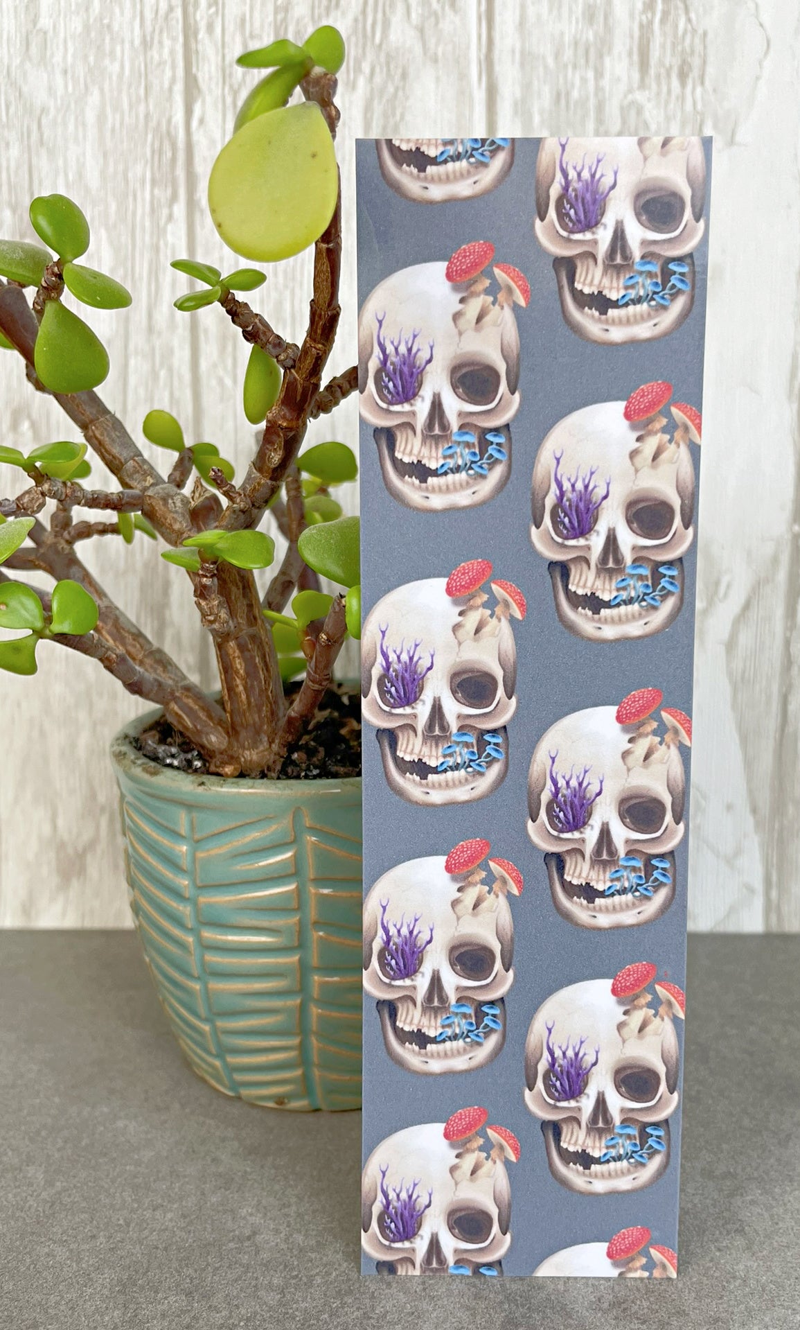 Fungal Human Skull - Bookmarks