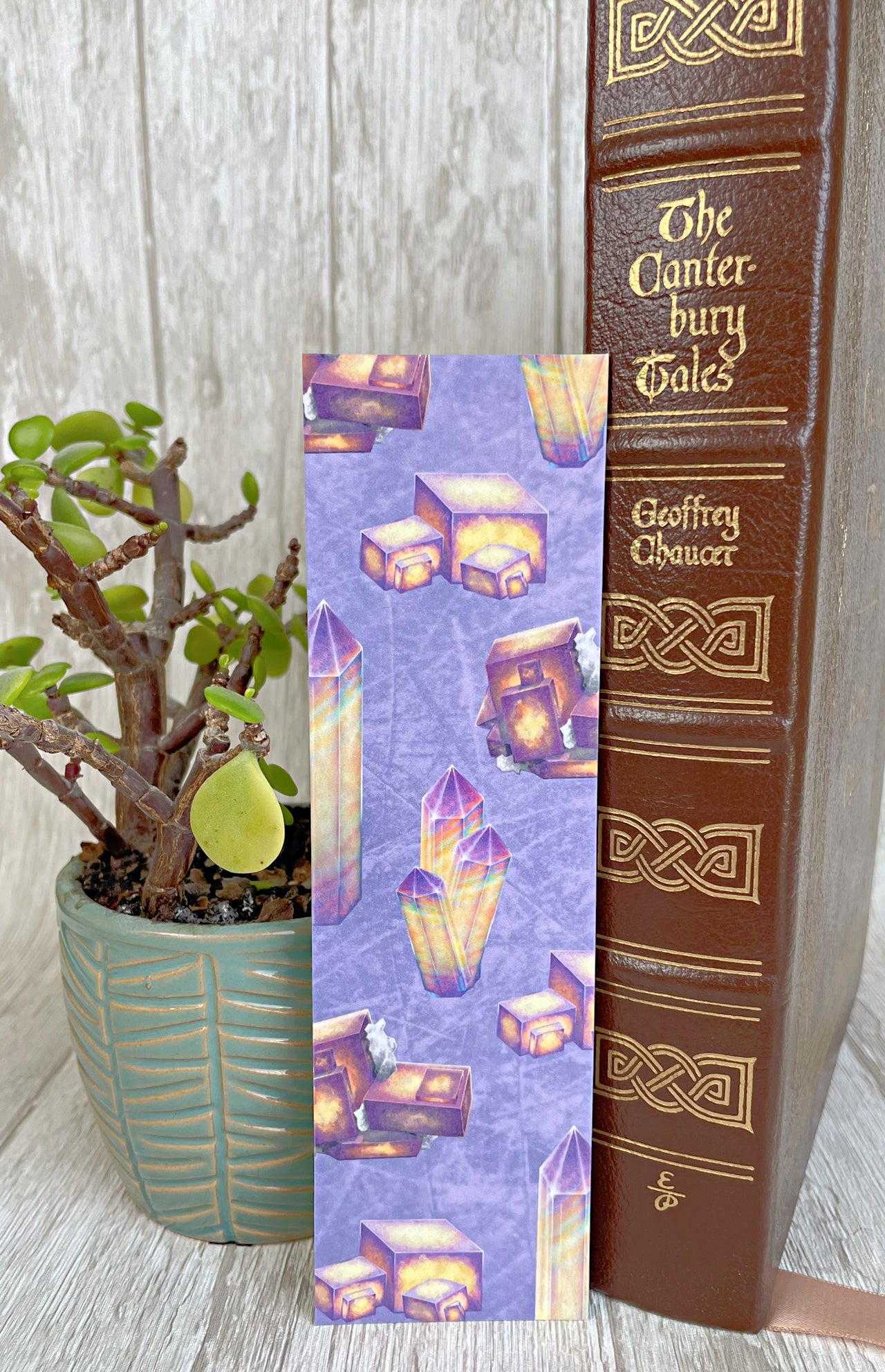 Fluorite Mineral Dragon - Bookmarks