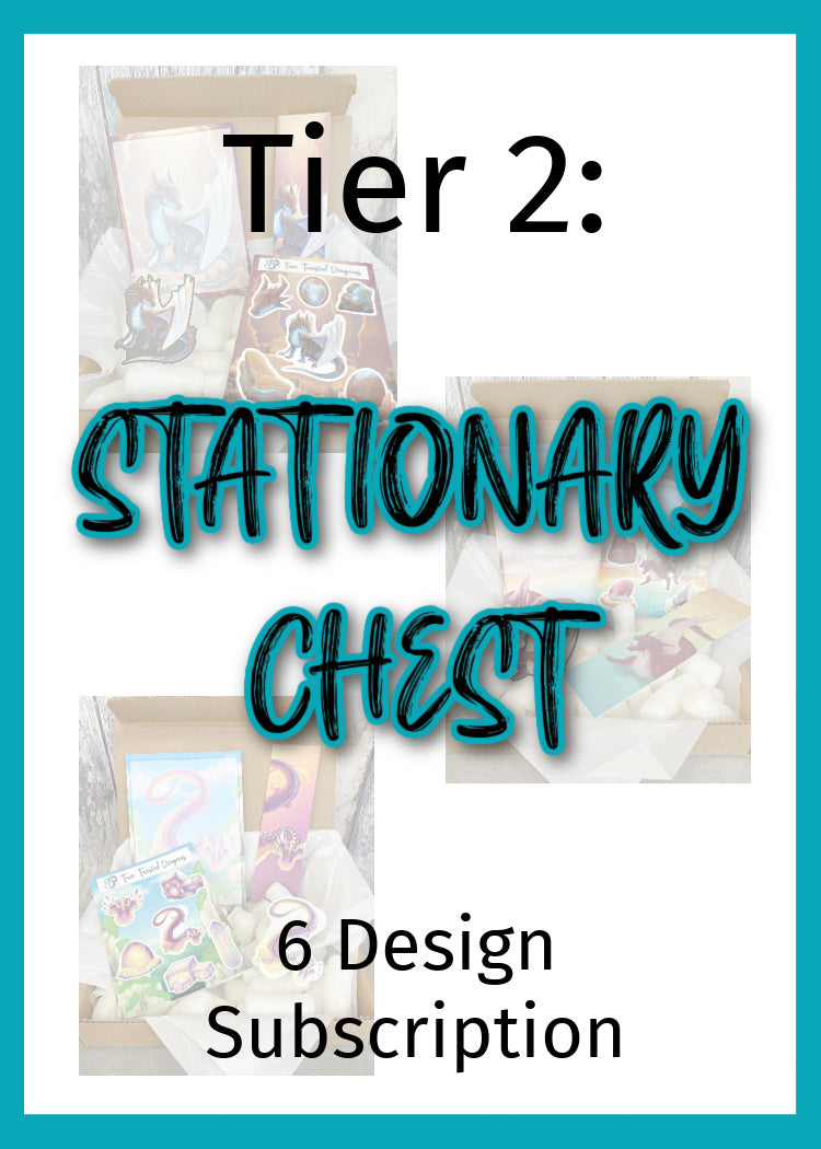 Dragon's Lair Subscription - Stationary Chest - 6 Desgins