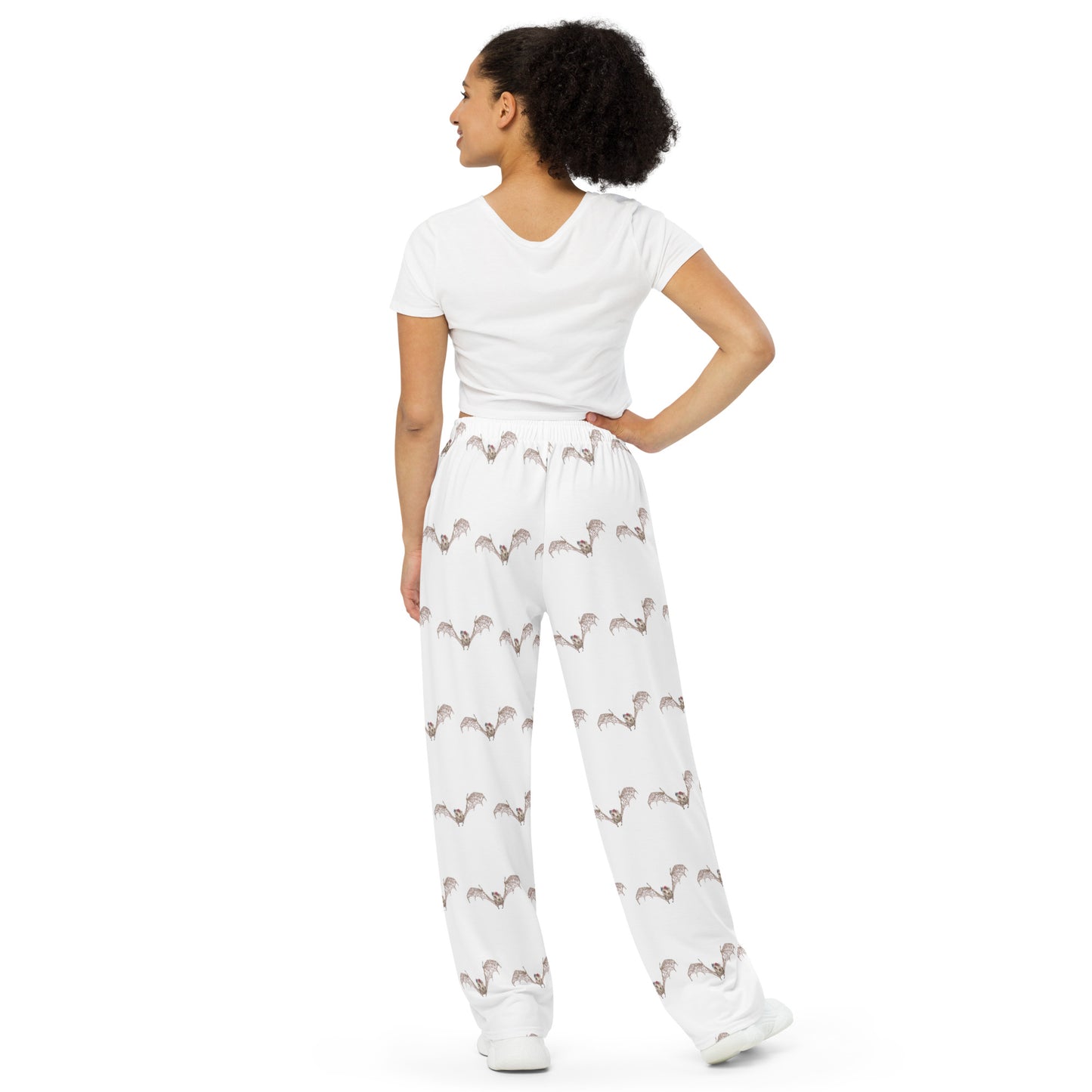 Fungal Bat Skeleton - Fungal All-over print unisex wide-leg pants