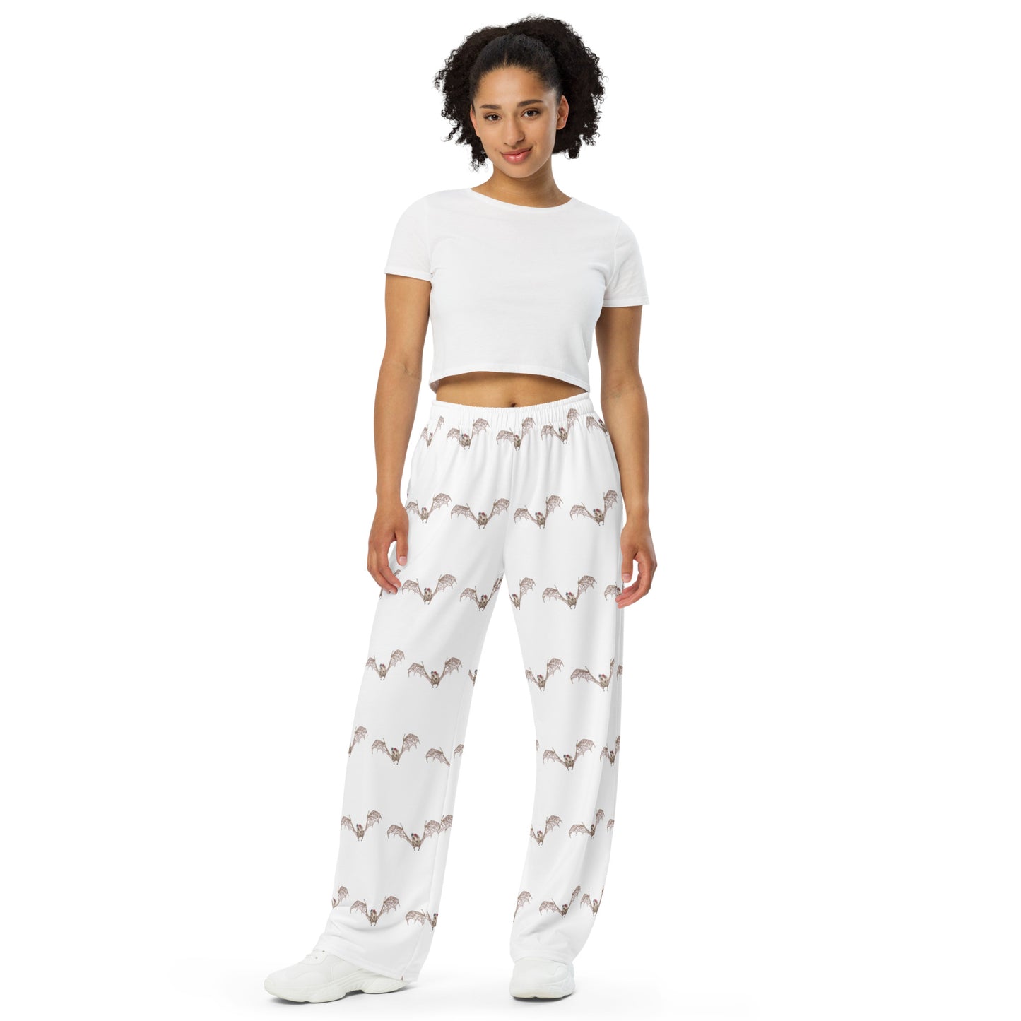 Fungal Bat Skeleton - Fungal All-over print unisex wide-leg pants