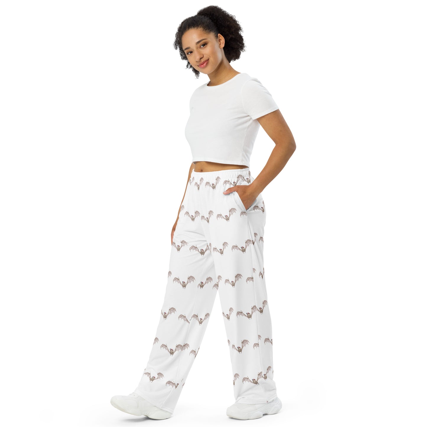 Fungal Bat Skeleton - Fungal All-over print unisex wide-leg pants