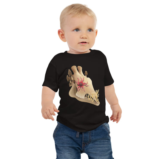 Fungal Giraffe Skull - Baby Jersey Short Sleeve Tee