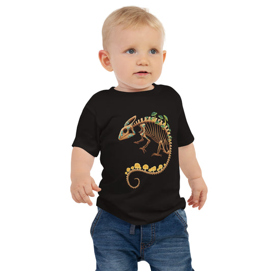 Fungal Chameleon Skeleton - Baby Jersey Short Sleeve Tee