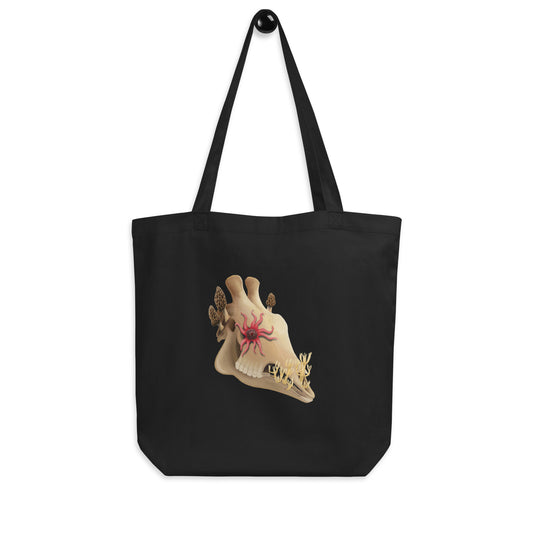 Fungal Giraffe Skull - Eco Tote Bag