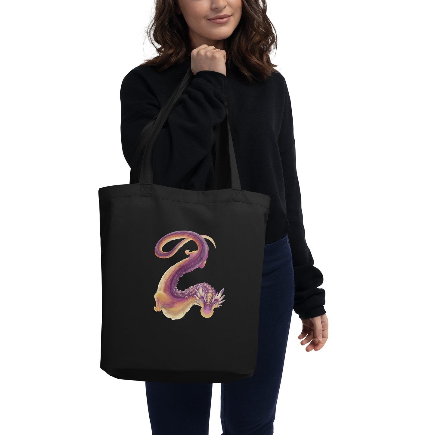 Fluorite Mineral Dragon - Eco Tote Bag