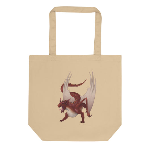 Cinnabar Mineral Dragon - Eco Tote Bag