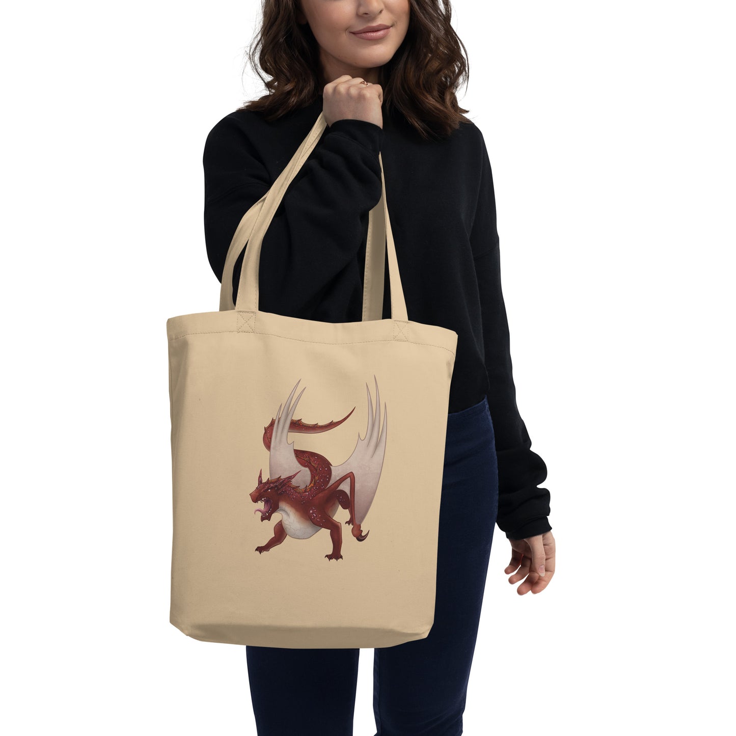 Cinnabar Mineral Dragon - Eco Tote Bag