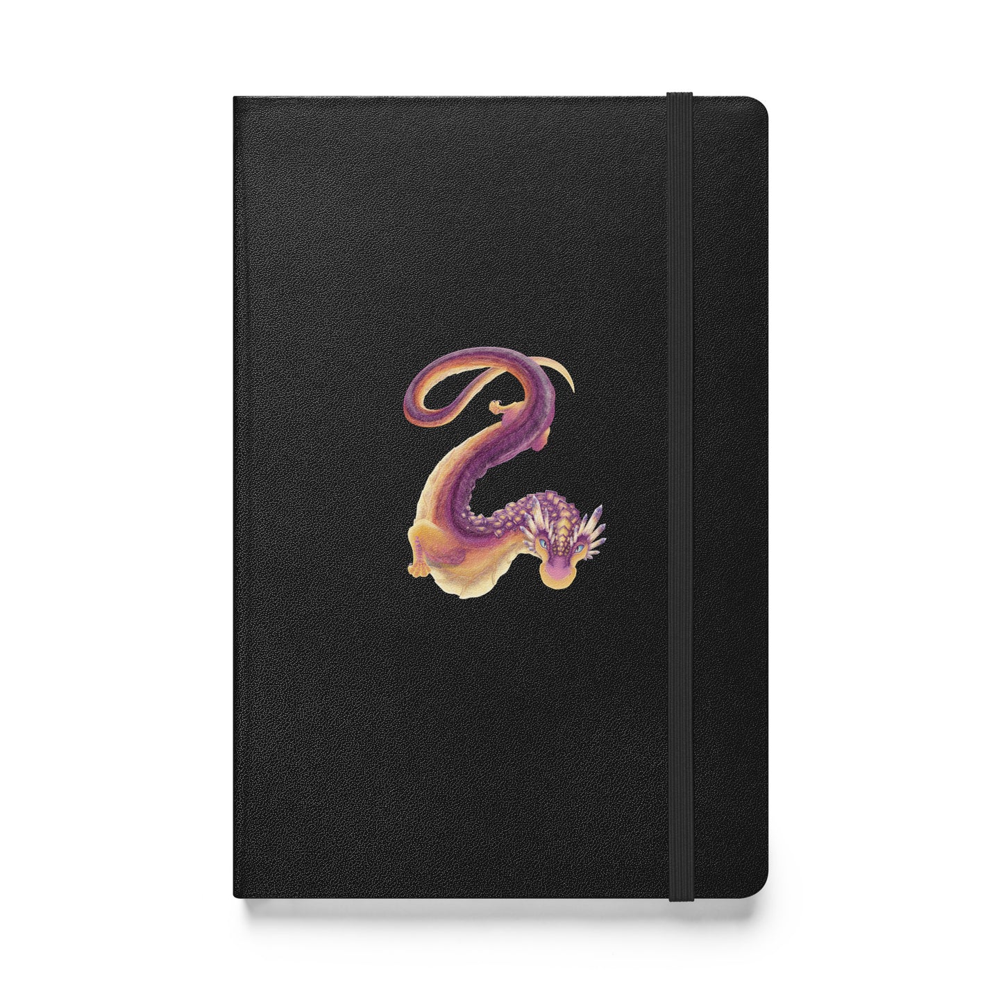 Fluorite Mineral Dragon - Hardcover Bound Notebook