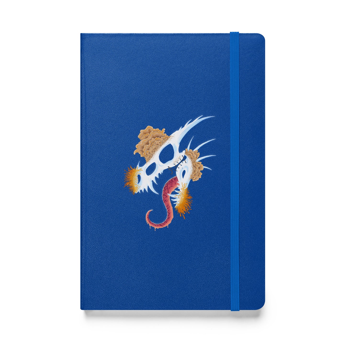 Fungal Dragon Skull - Hardcover Bound Notebook