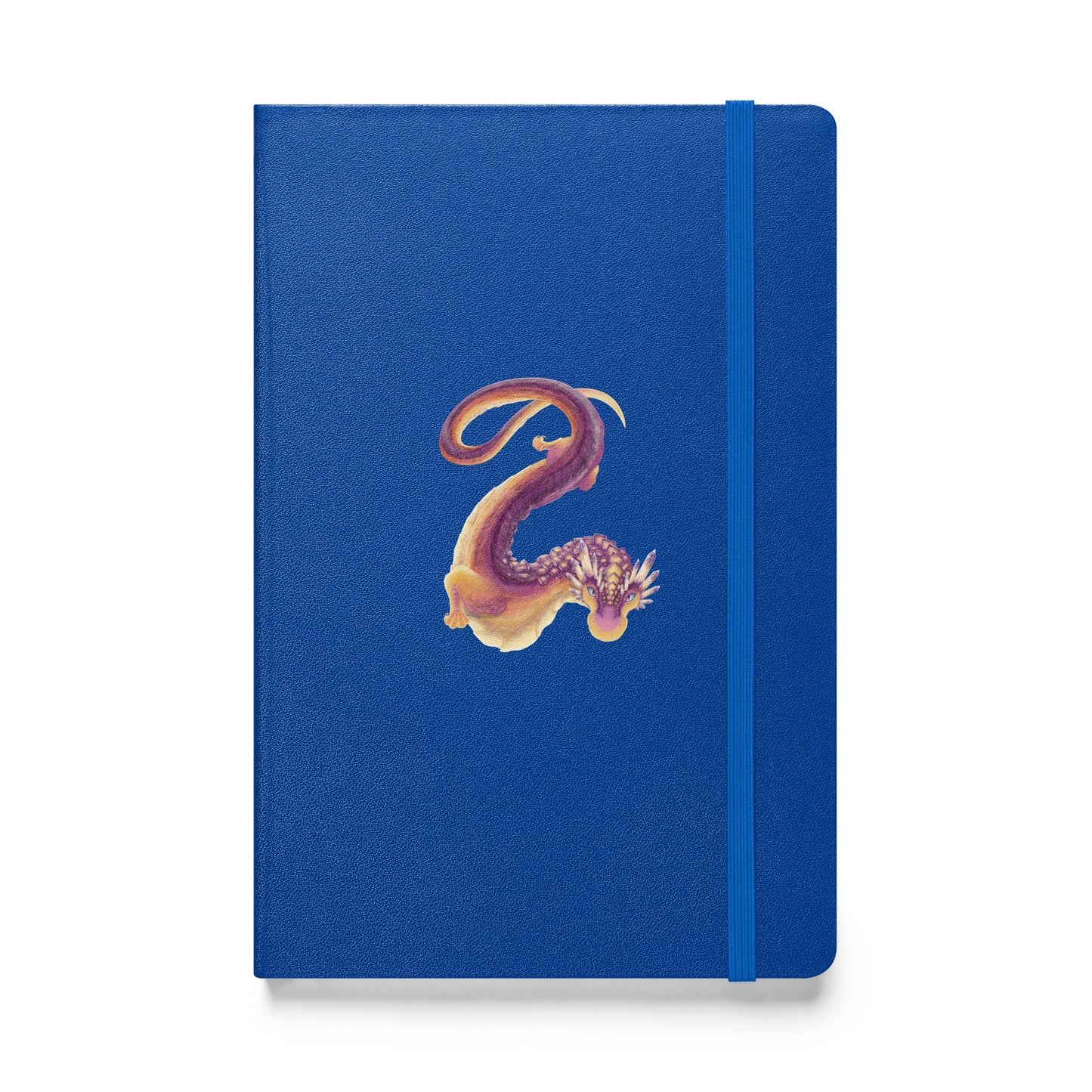 Fluorite Mineral Dragon - Hardcover Bound Notebook