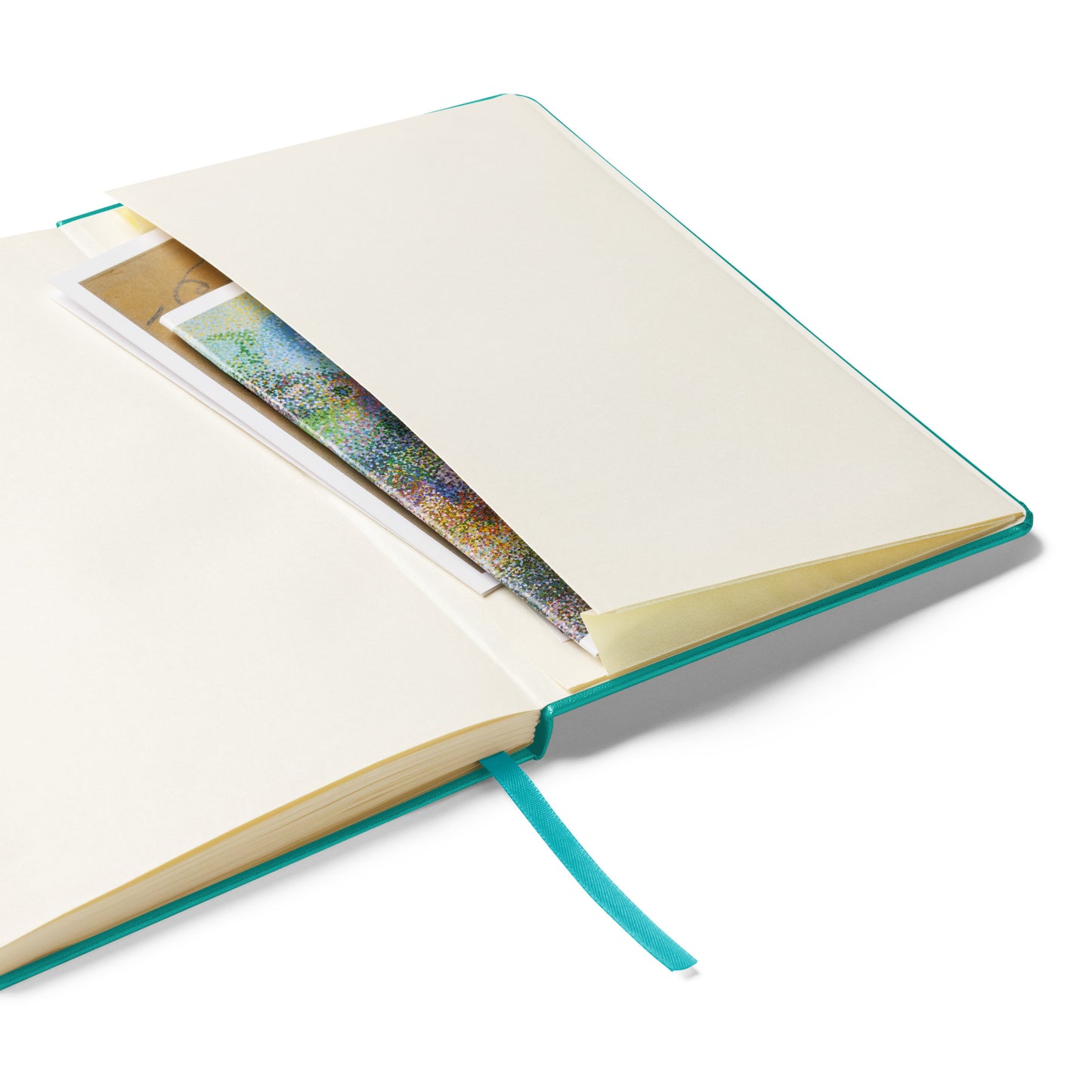 Cinnabar Mineral Dragon - Hardcover Bound Notebook