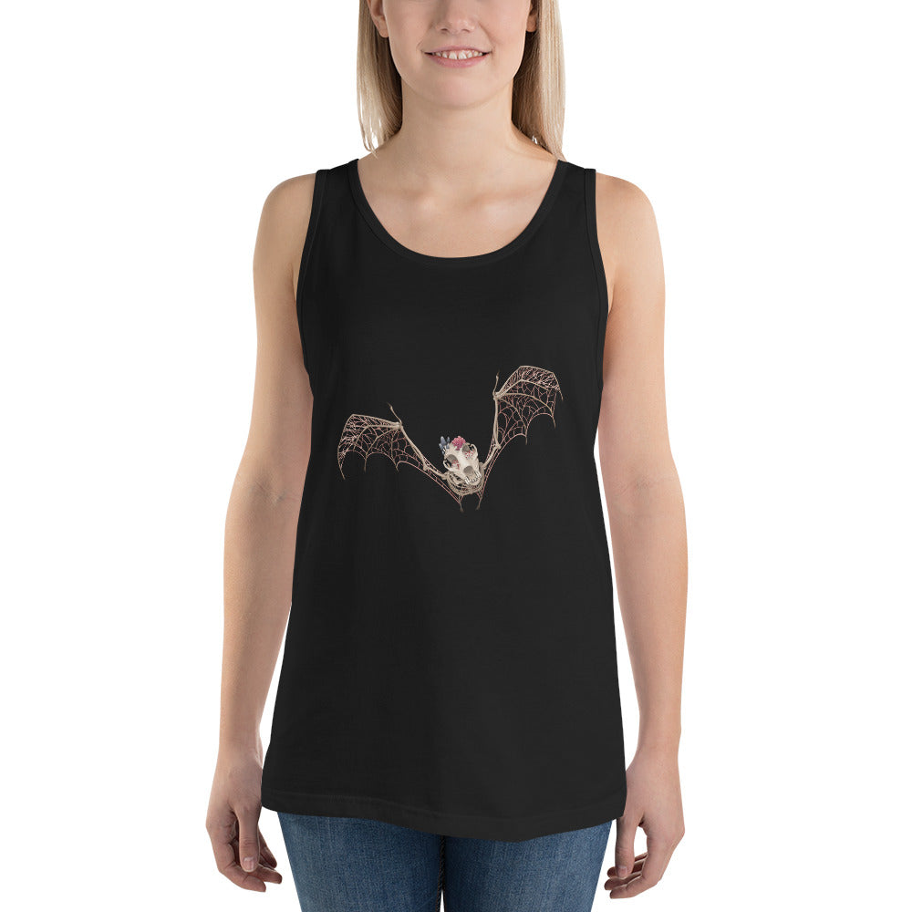 Fungal Bat Skeleton - Unisex Tank Top