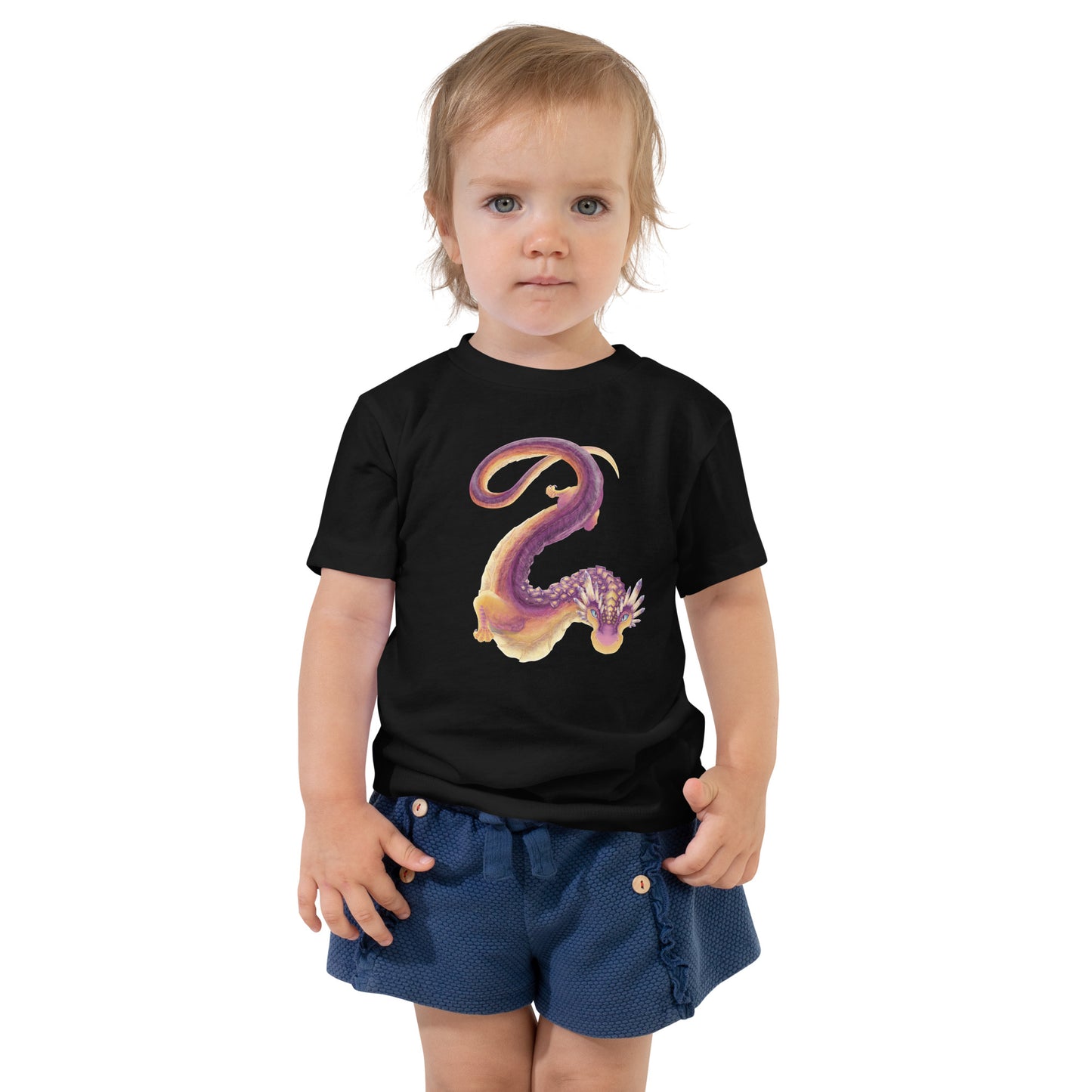 Fluorite Mineral Dragon - Toddler Short Sleeve Tee