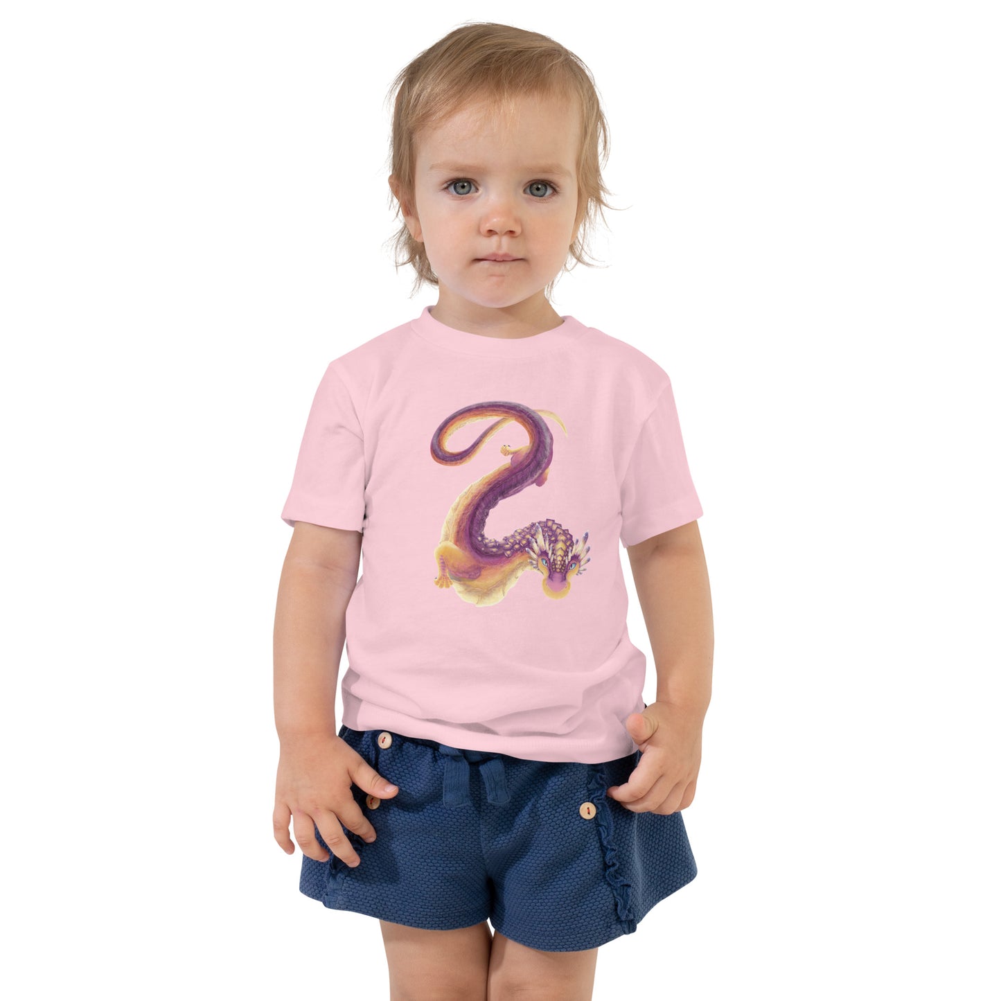 Fluorite Mineral Dragon - Toddler Short Sleeve Tee