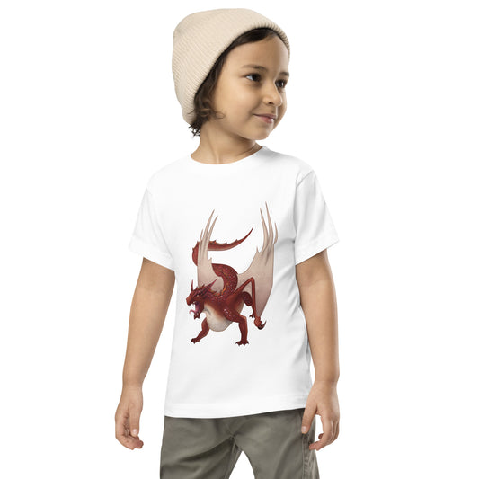 Cinnabar Mineral Dragon - Toddler Short Sleeve Tee