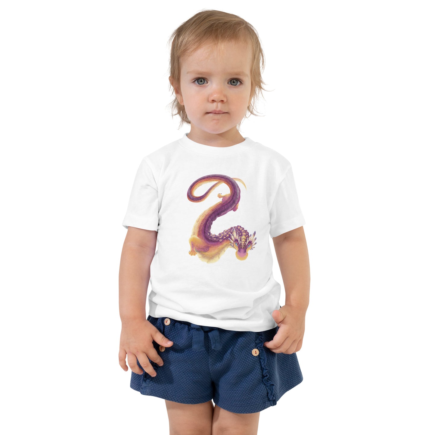 Fluorite Mineral Dragon - Toddler Short Sleeve Tee