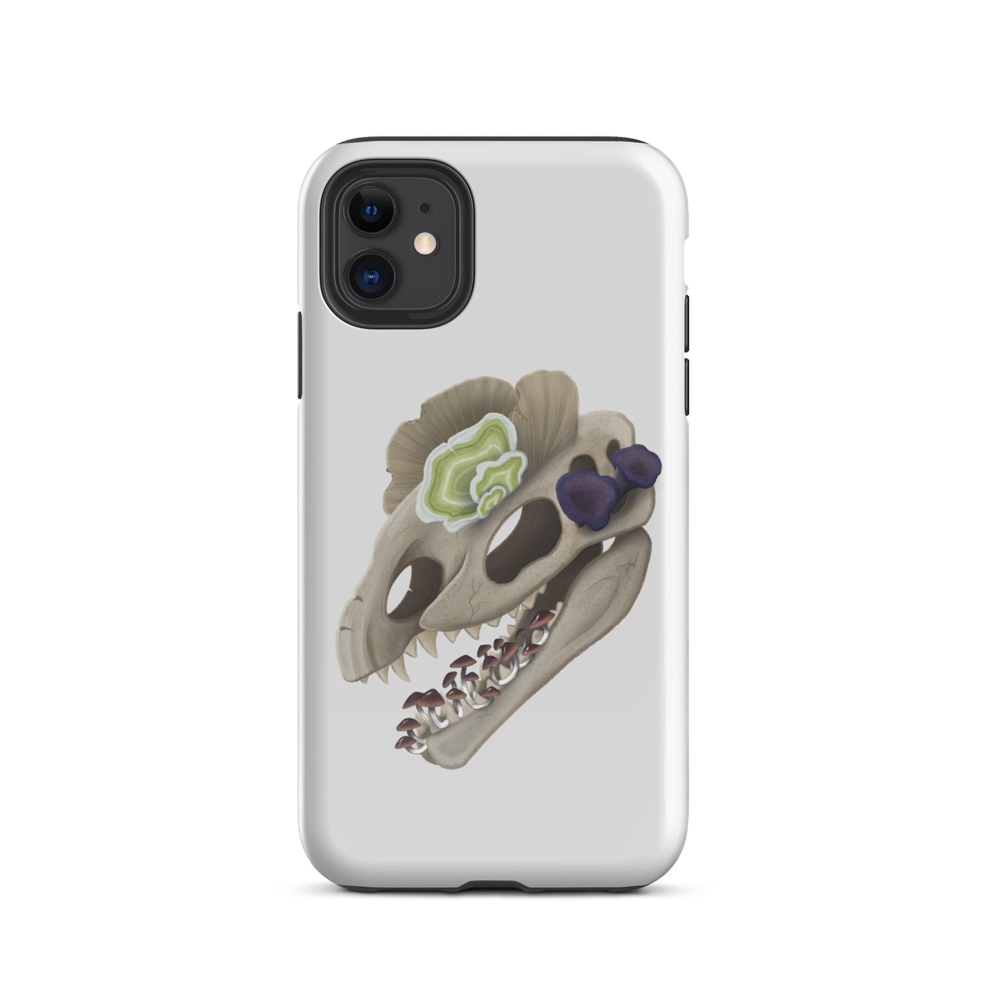 Fungal Dilophosaurus Skull - Tough Case for iPhone®