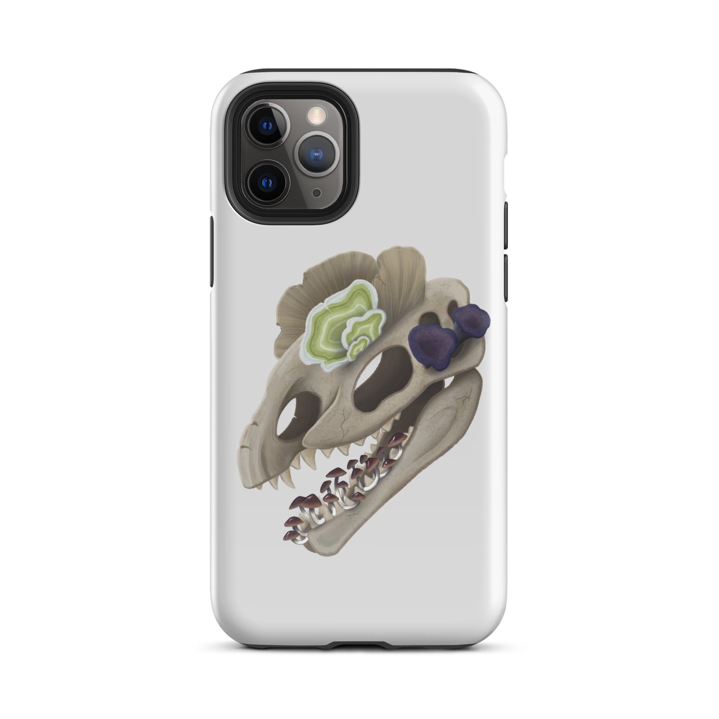 Fungal Dilophosaurus Skull - Tough Case for iPhone®