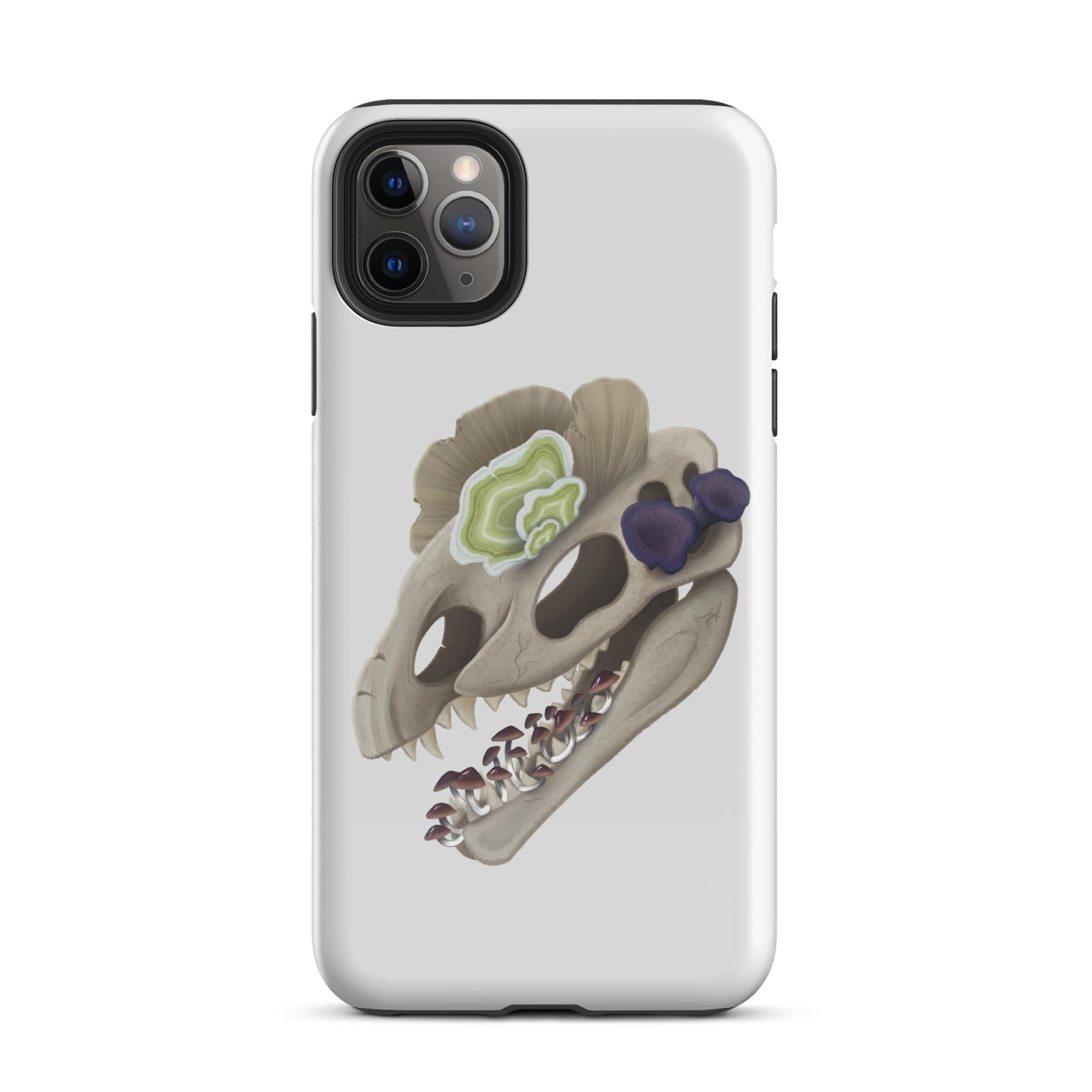 Fungal Dilophosaurus Skull - Tough Case for iPhone®