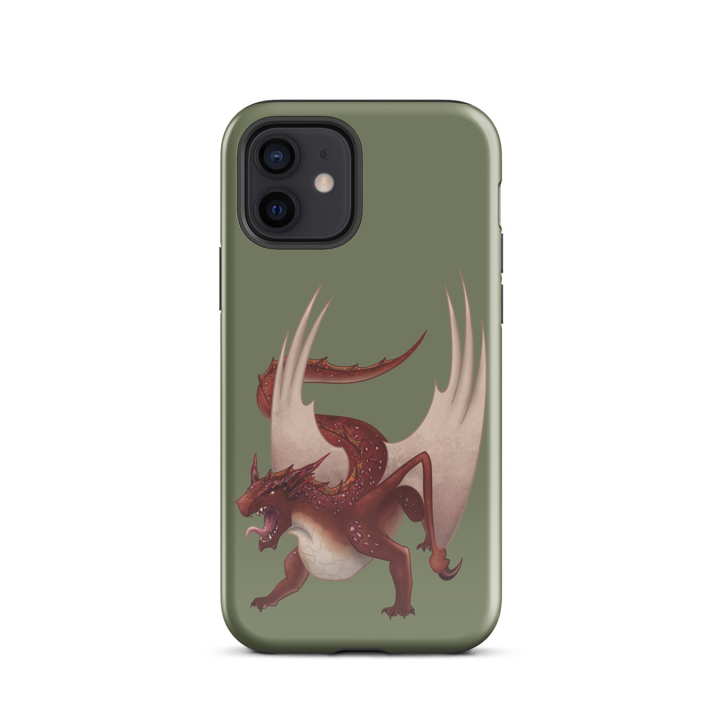 Cinnabar Mineral Dragon - Tough Case for iPhone®