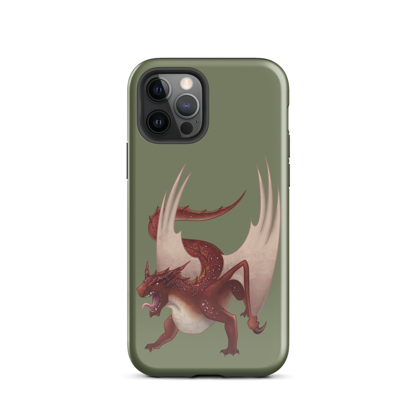 Cinnabar Mineral Dragon - Tough Case for iPhone®