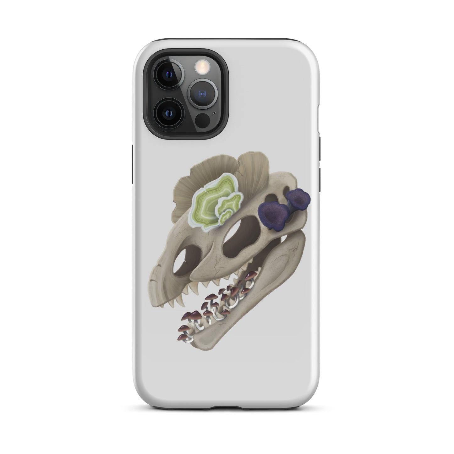 Fungal Dilophosaurus Skull - Tough Case for iPhone®