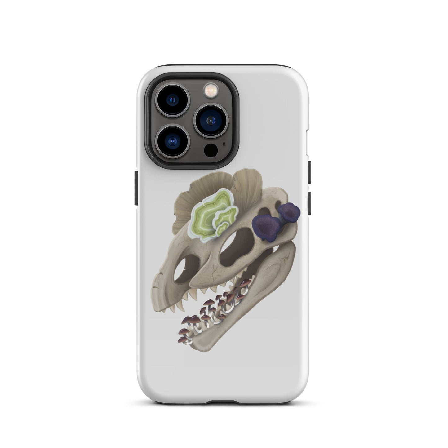 Fungal Dilophosaurus Skull - Tough Case for iPhone®