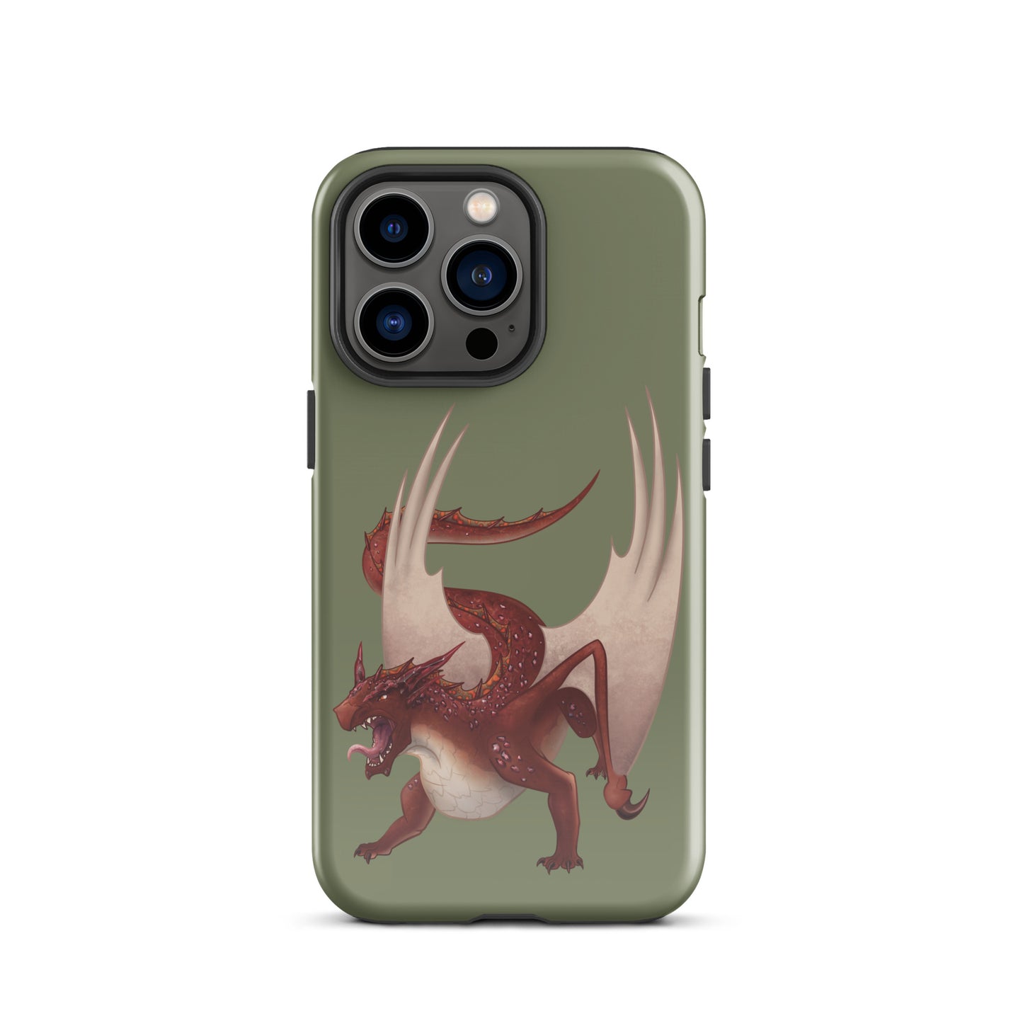 Cinnabar Mineral Dragon - Tough Case for iPhone®