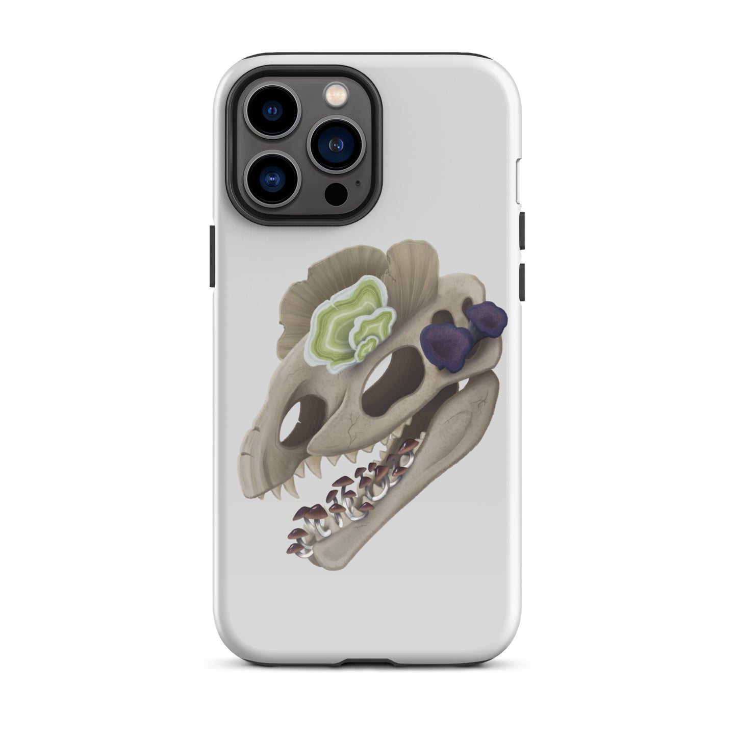 Fungal Dilophosaurus Skull - Tough Case for iPhone®