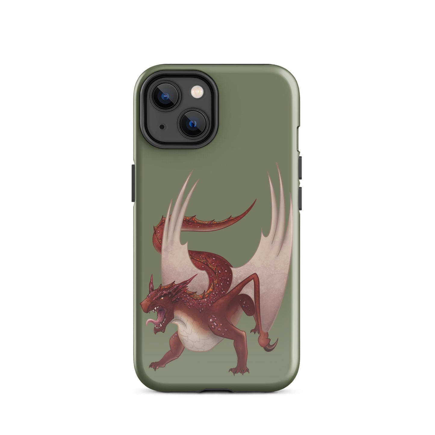 Cinnabar Mineral Dragon - Tough Case for iPhone®