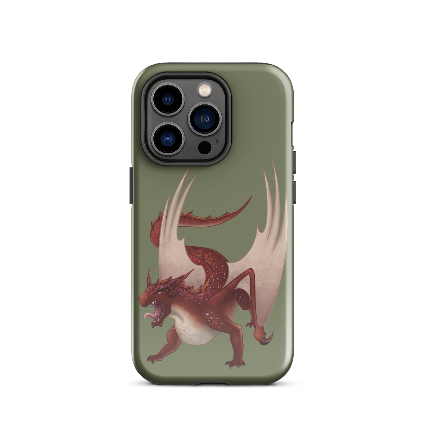 Cinnabar Mineral Dragon - Tough Case for iPhone®