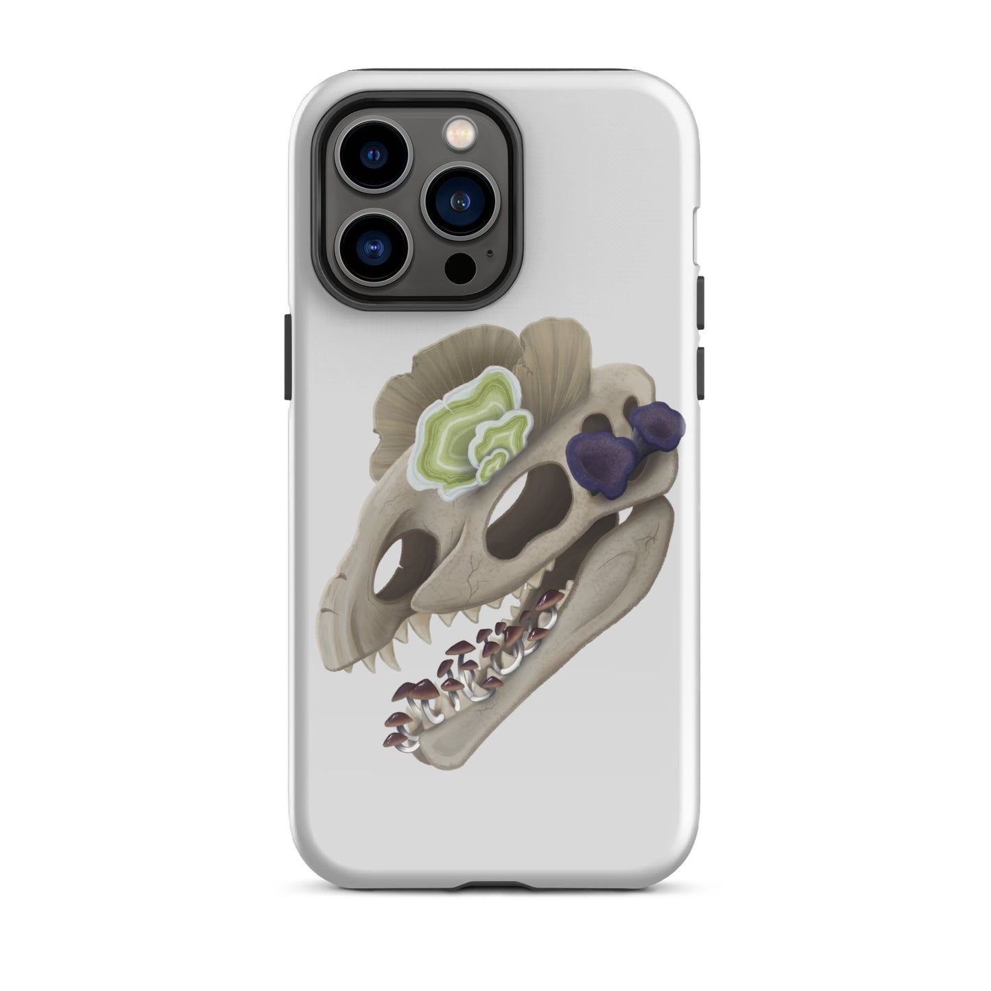 Fungal Dilophosaurus Skull - Tough Case for iPhone®