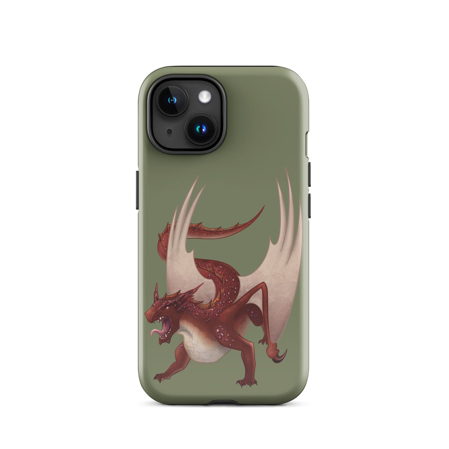 Cinnabar Mineral Dragon - Tough Case for iPhone®