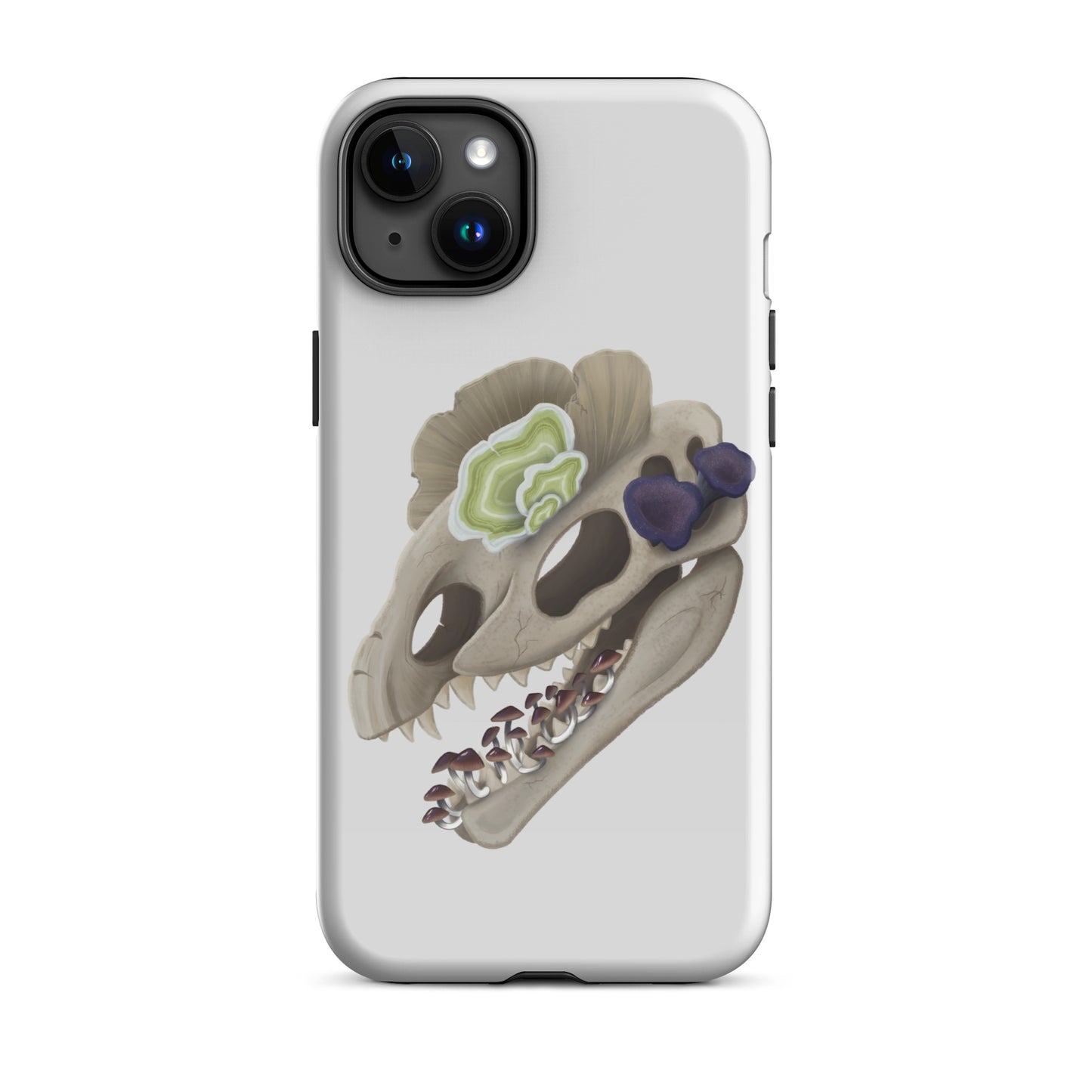 Fungal Dilophosaurus Skull - Tough Case for iPhone®