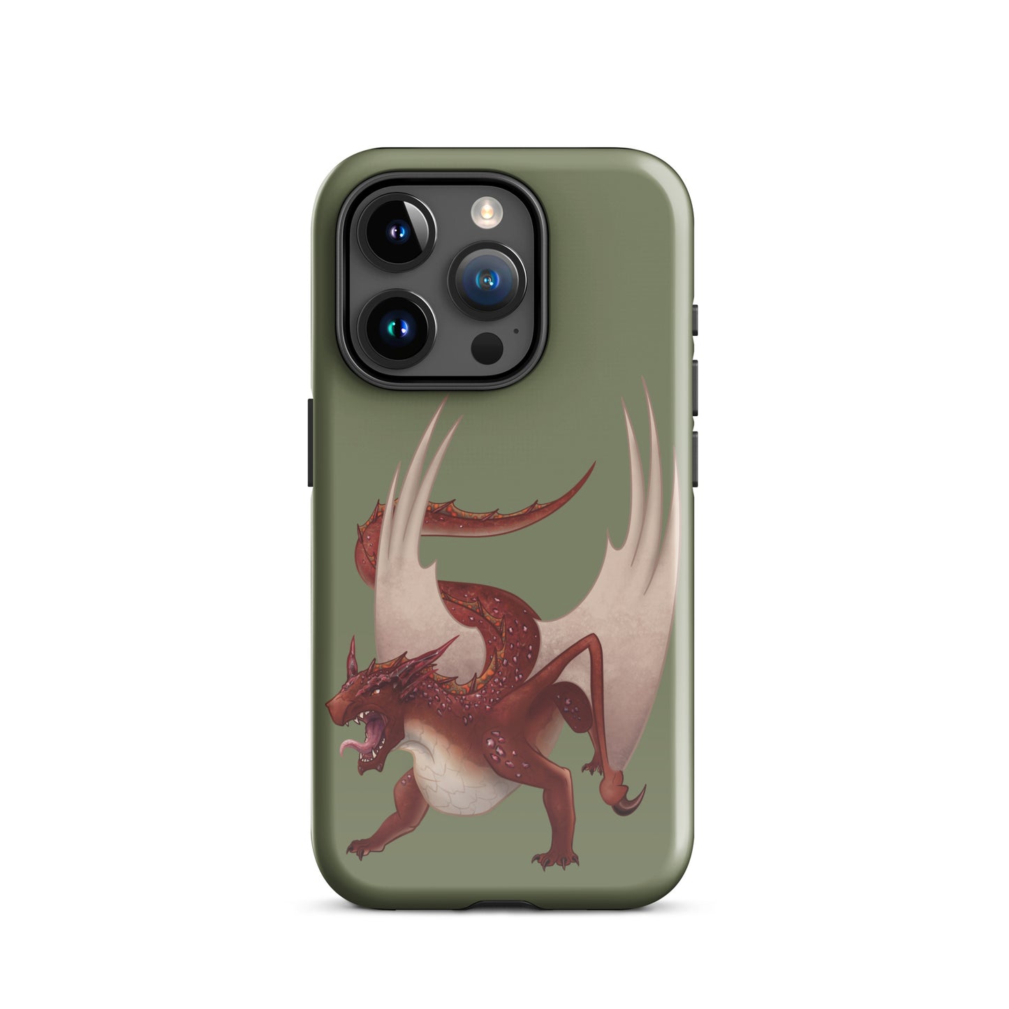 Cinnabar Mineral Dragon - Tough Case for iPhone®