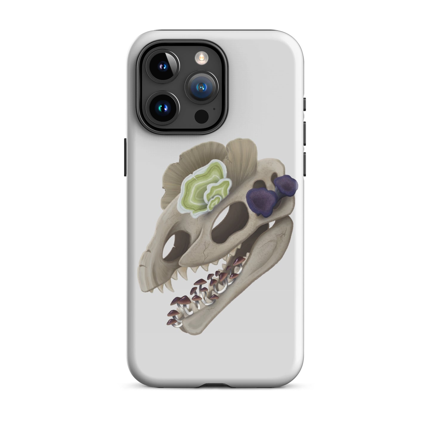 Fungal Dilophosaurus Skull - Tough Case for iPhone®