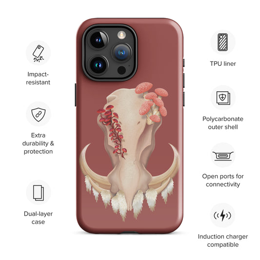 Fungal Warthog Skull - Tough Case for iPhone®