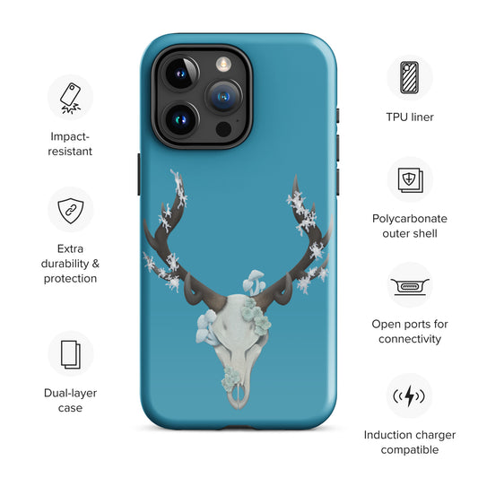 Fungal Elk Skull - Tough Case for iPhone®