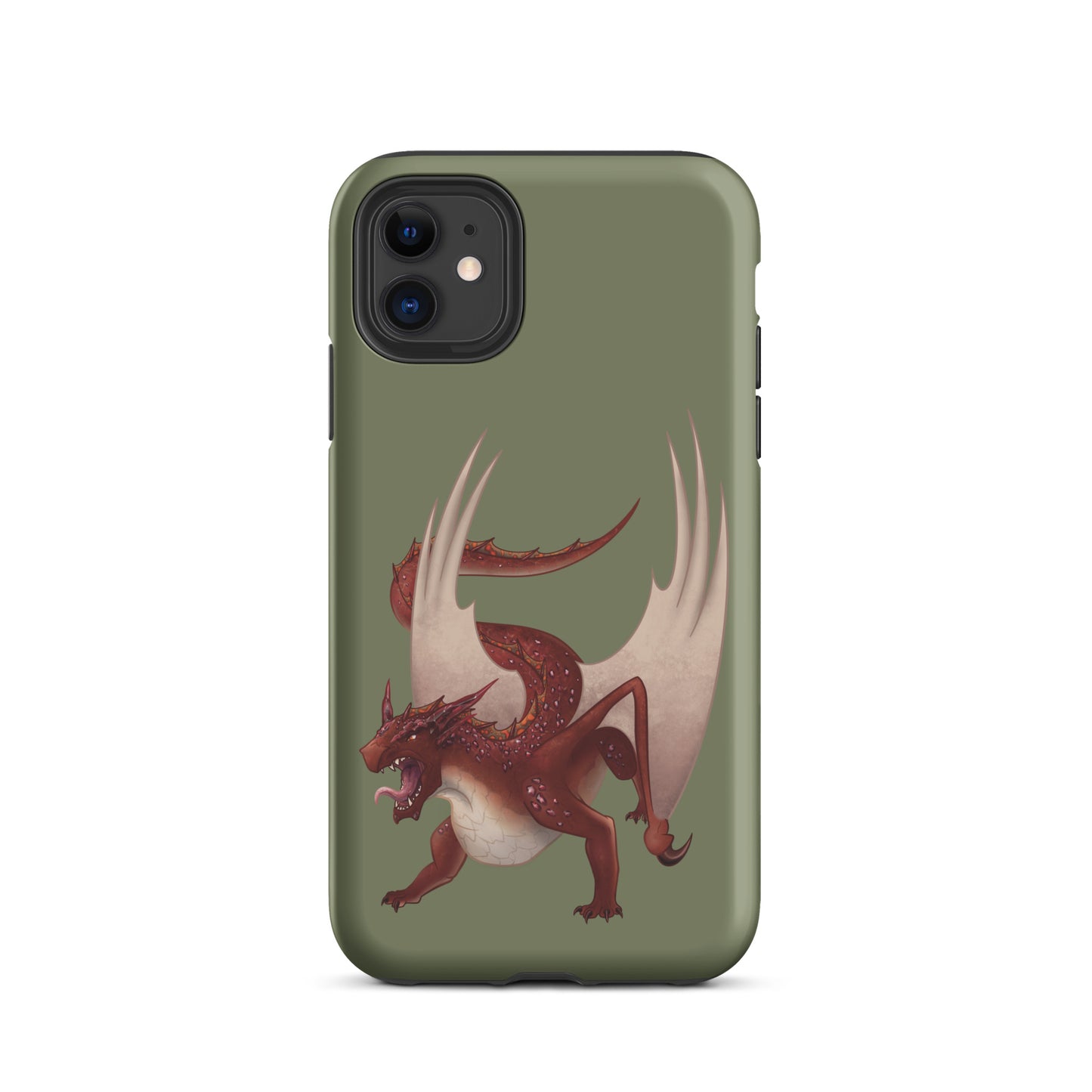 Cinnabar Mineral Dragon - Tough Case for iPhone®