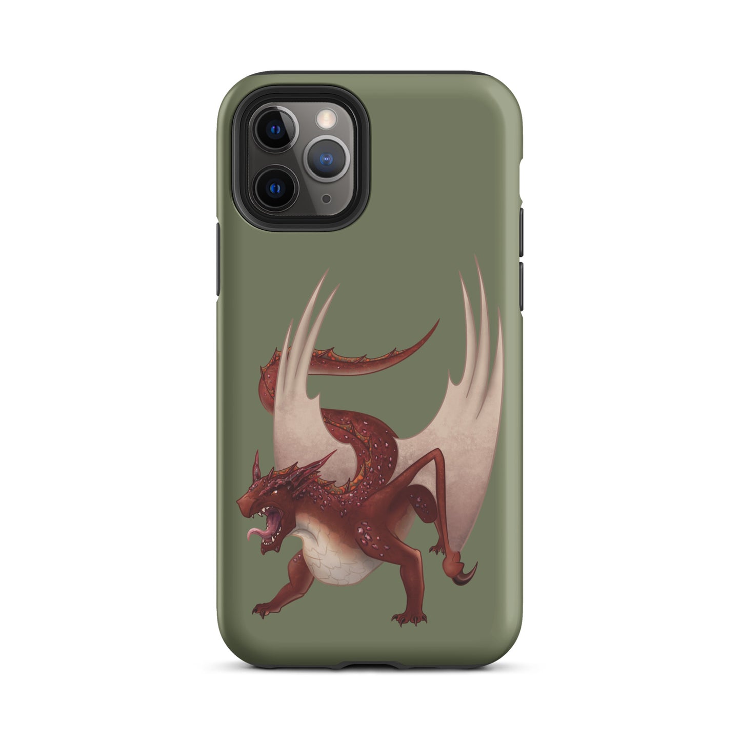 Cinnabar Mineral Dragon - Tough Case for iPhone®