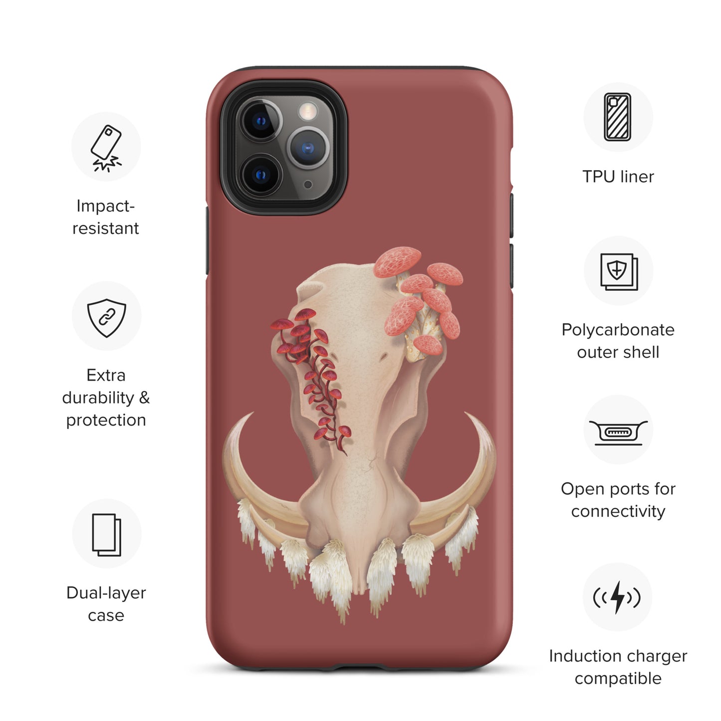 Fungal Warthog Skull - Tough Case for iPhone®