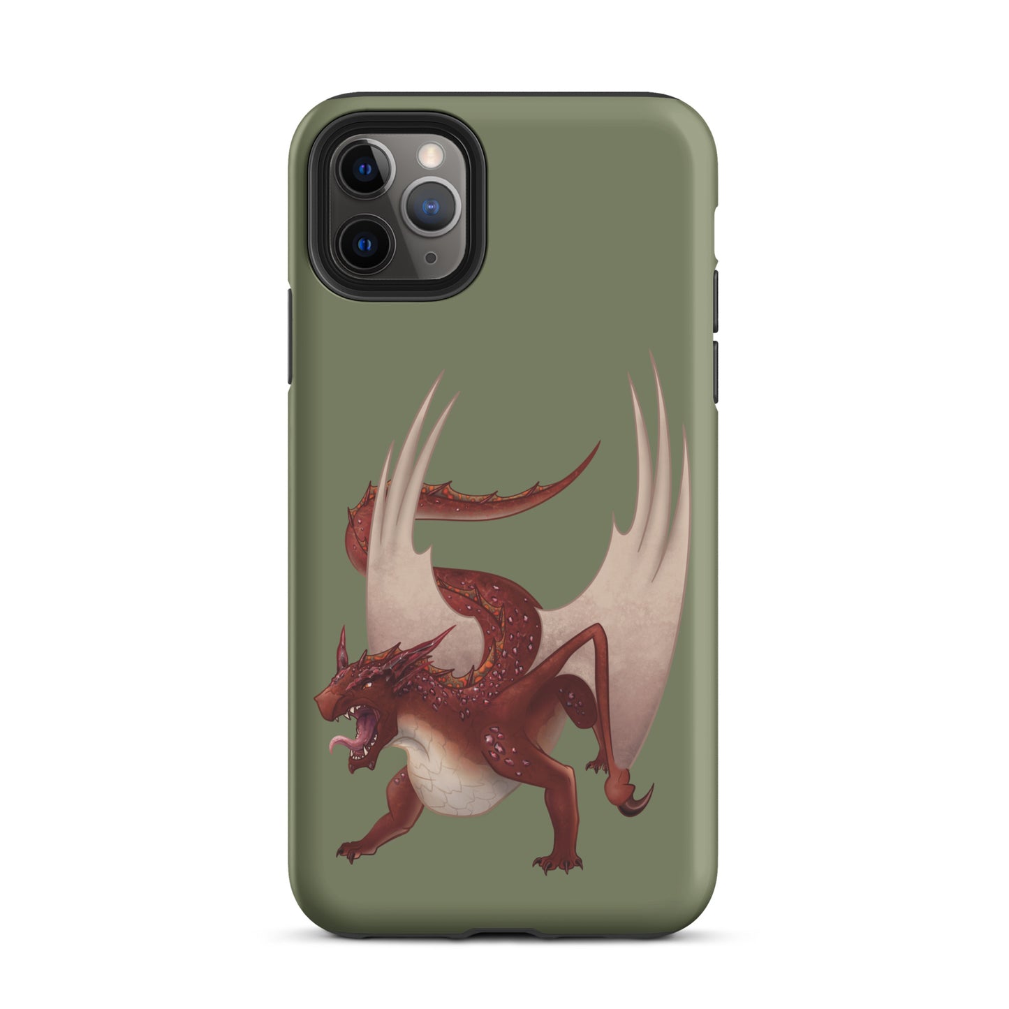 Cinnabar Mineral Dragon - Tough Case for iPhone®